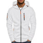 Men's Zip-Up Hoodie | Sporty Style with Hood & Pockets 1