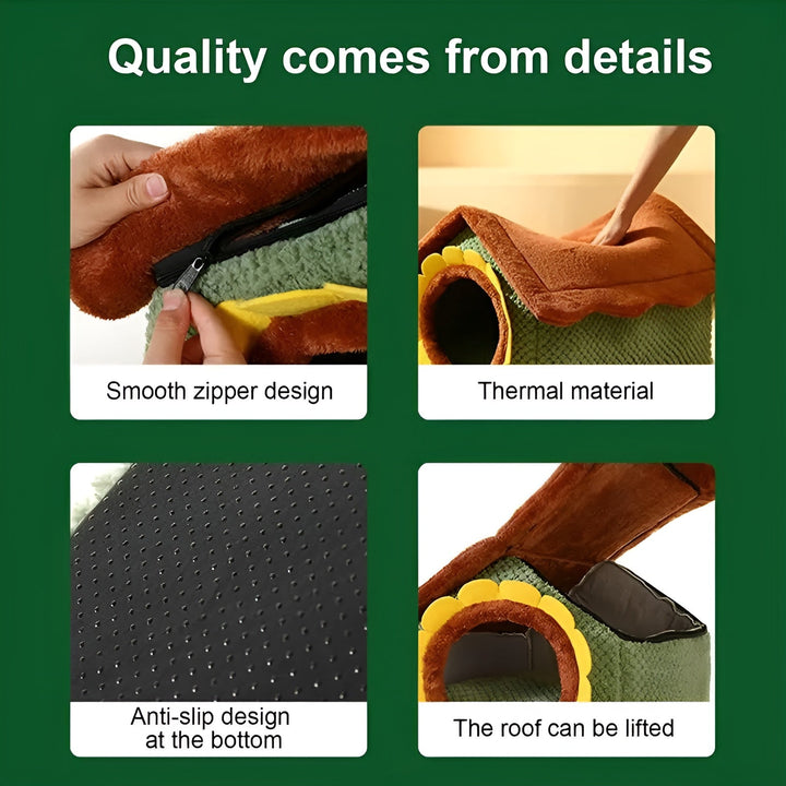 Indoor Slaaptent voor Katten - SnugCat Tent