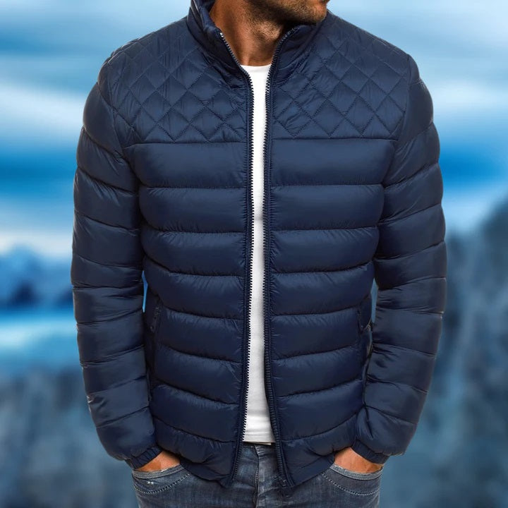 Wasserabweisende und winddichte gesteppte Herrenjacke - Logan