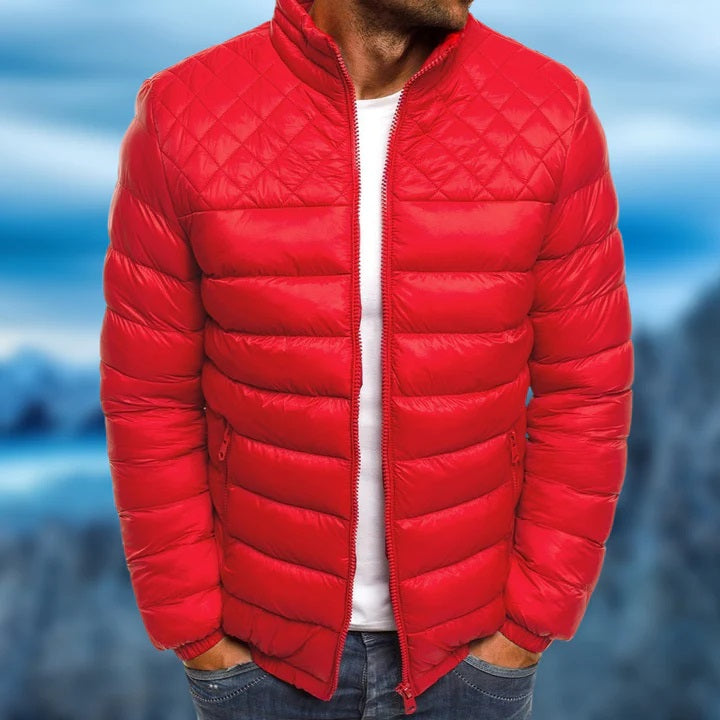 Wasserabweisende und winddichte gesteppte Herrenjacke - Logan