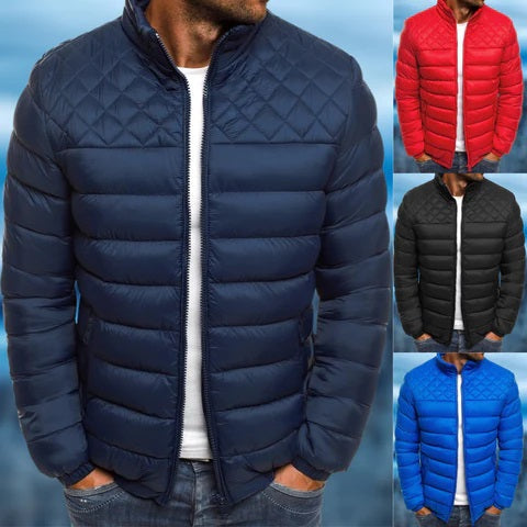 Wasserabweisende und winddichte gesteppte Herrenjacke - Logan