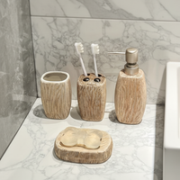 Keramik Badezimmer Set - Bathwoodly