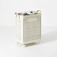 Klappbarer Rollen Wäschekorb - LaundryGlide