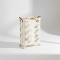 Klappbarer Rollen Wäschekorb - LaundryGlide