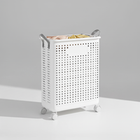 Klappbarer Rollen Wäschekorb - LaundryGlide