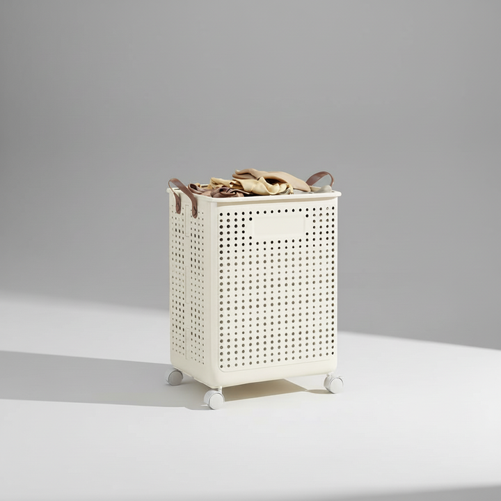 Klappbarer Rollen Wäschekorb - LaundryGlide