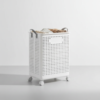 Klappbarer Rollen Wäschekorb - LaundryGlide