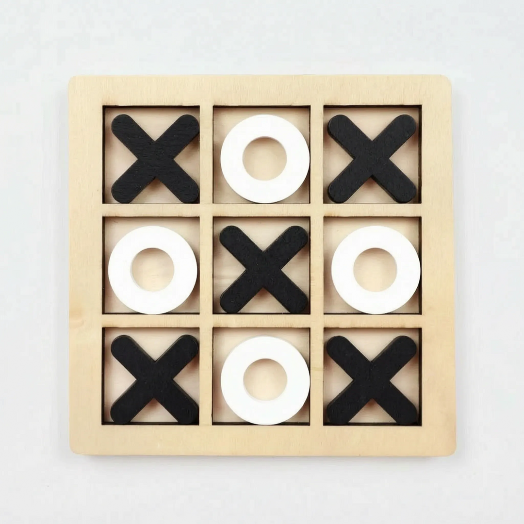 Klassiek Boter-kaas-en-eieren Bordspel - Gridzio