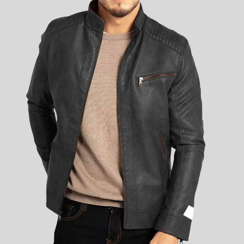 Klassische Herrenjacke Im Bikerstil - Janis