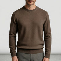 Klassischer Rundkragen-Pullover - Ludwig