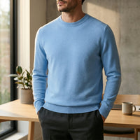 Klassischer Rundkragen-Pullover - Ludwig