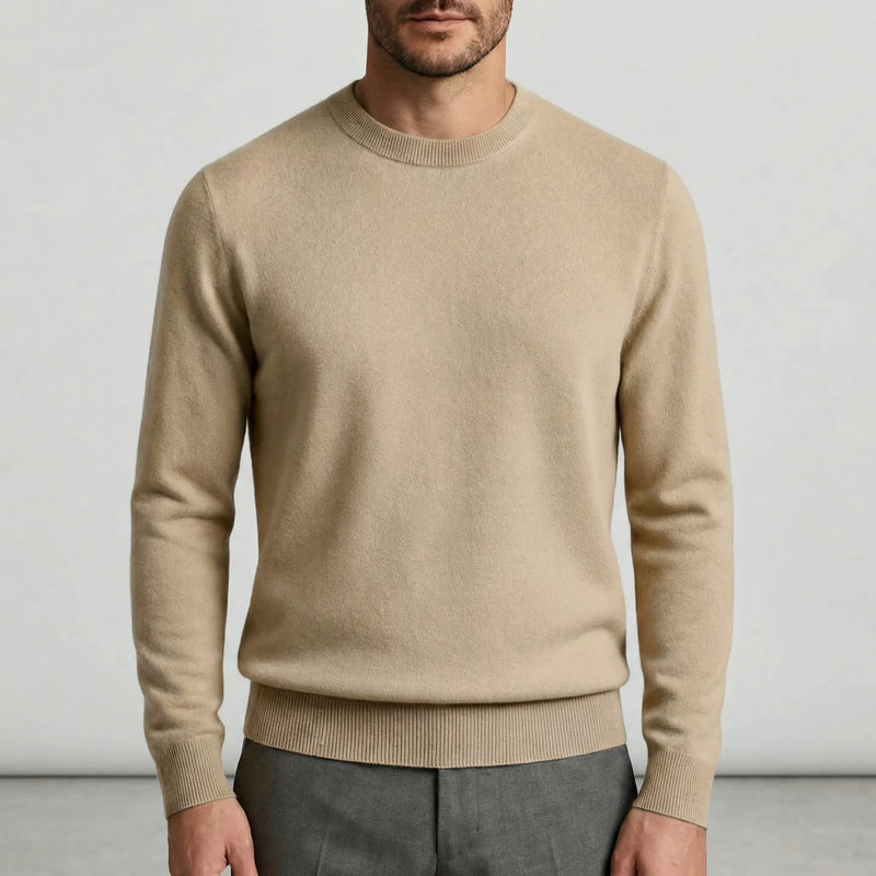 Klassischer Rundkragen-Pullover - Ludwig