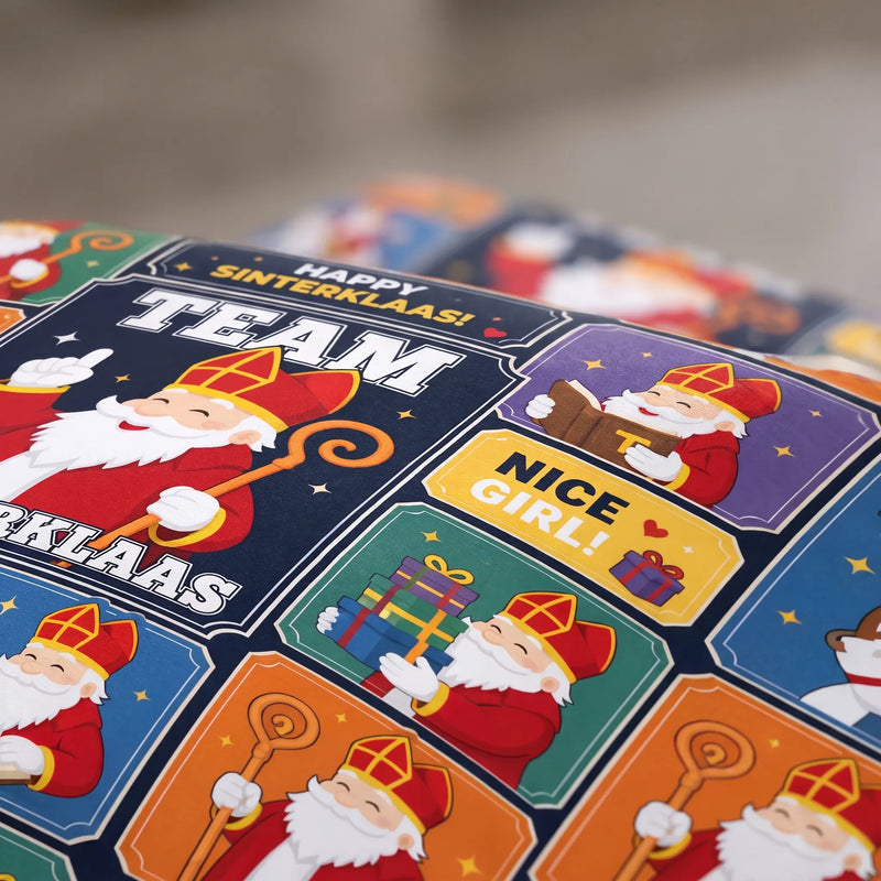 Kleurrijk Beddengoed In Sinterklaasthema - Jollybed