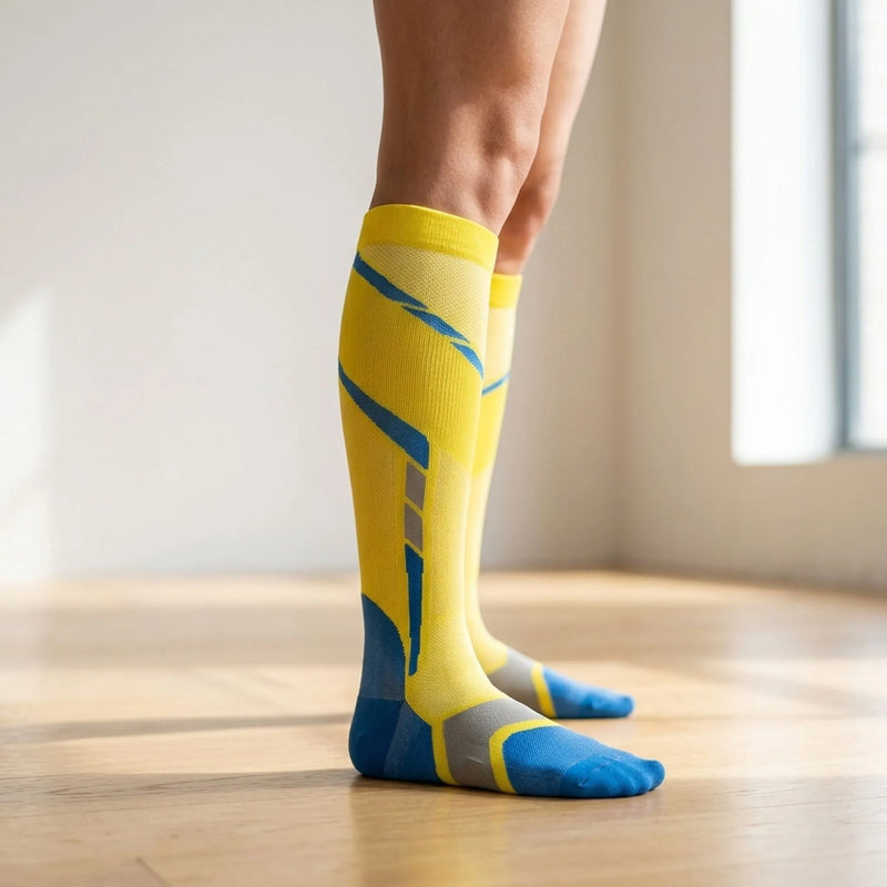Knee-High Sports Socks -  Judy