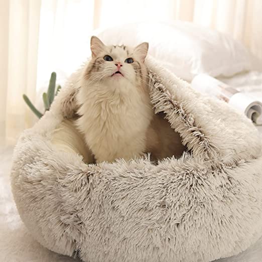 Cozy cat & dog bed | Warm, Soft & Safe