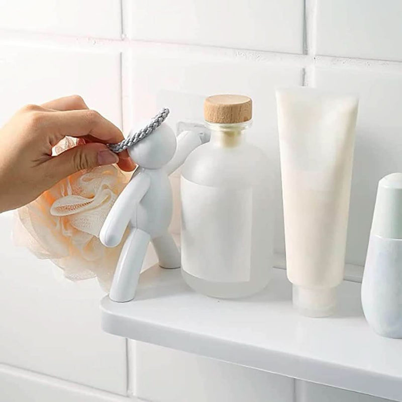 Kompaktes Badezimmer Wandregal - WallBuddy