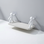 Kompaktes Badezimmer Wandregal - WallBuddy