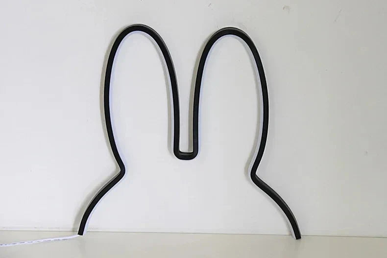 USB Wiederaufladbare Hasen-Nachtlampe mit Stimmungslicht - BunnyLight