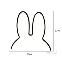 USB Wiederaufladbare Hasen-Nachtlampe mit Stimmungslicht - BunnyLight