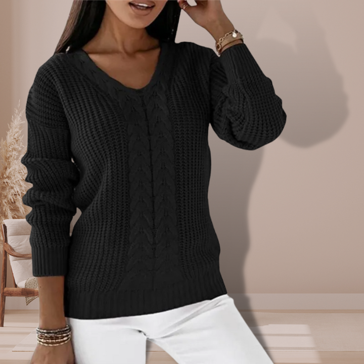 Luxuriöser Damenstrickpullover - Vivienne