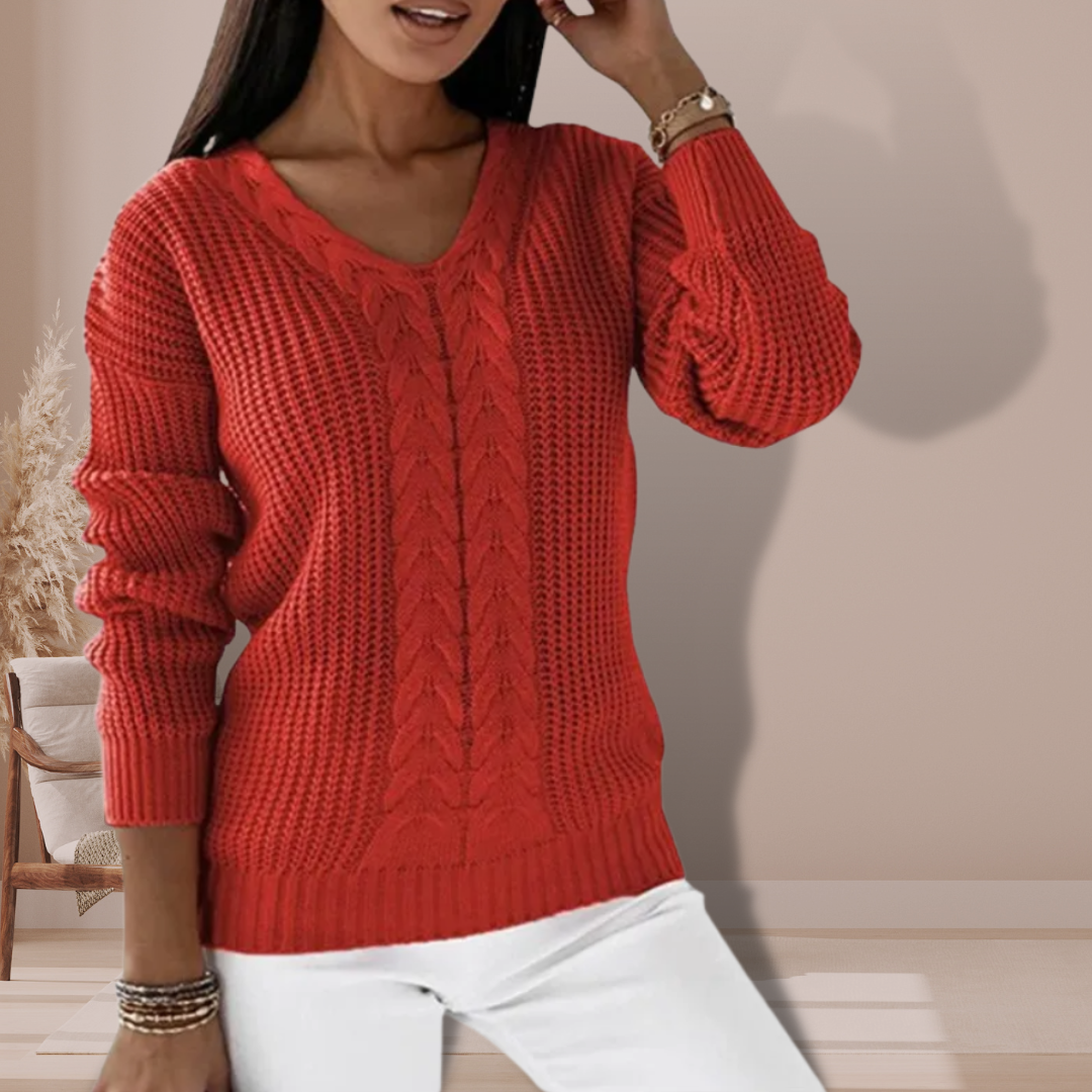 Luxuriöser Damenstrickpullover - Vivienne