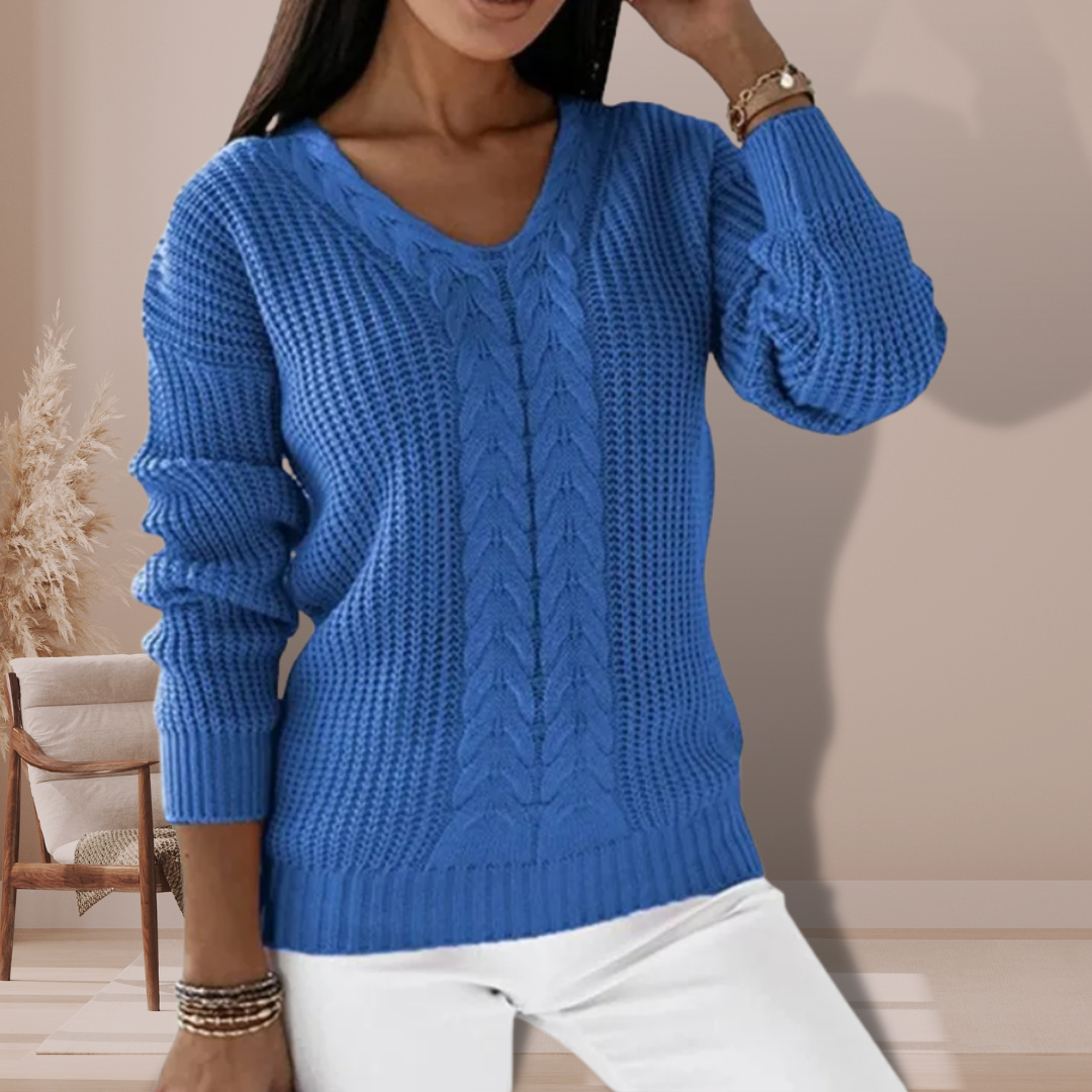 Luxuriöser Damenstrickpullover - Vivienne
