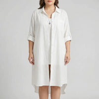 Korean-Inspired Casual Plus Size Top - Sophia