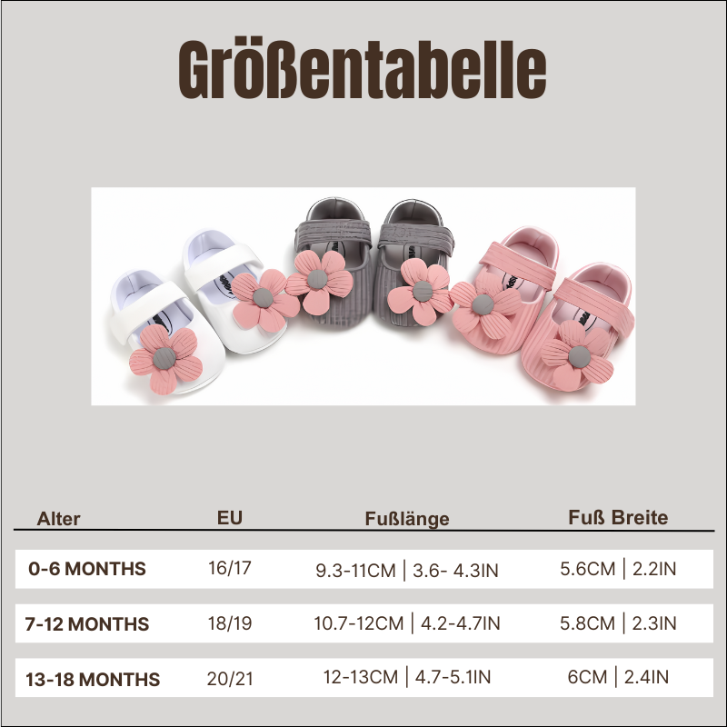 Mädchen Babyschuhe - StapelSterne
