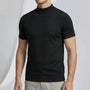 Kurzarm-Rollkragen-Shirt - Riccardo