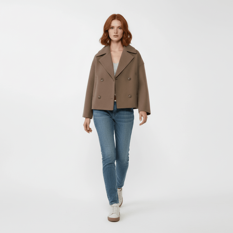 Kurze Zweireihige Jacke - Dorothea
