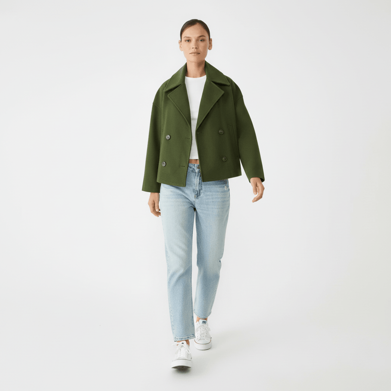 Kurze Zweireihige Jacke - Dorothea