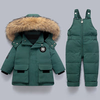 Warme Kinderjacke und Overall - Charlie