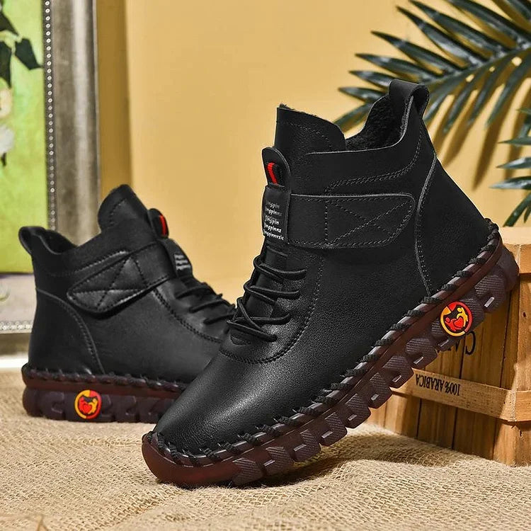 Handgefertigte Komfort-Sneakerstiefel - Amara