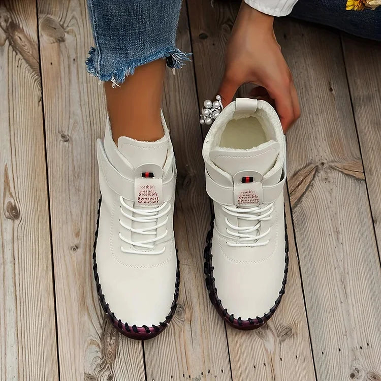Handgefertigte Komfort-Sneakerstiefel - Amara