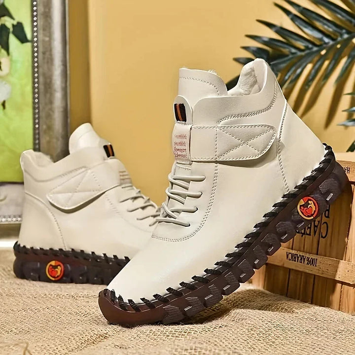 Handgefertigte Komfort-Sneakerstiefel - Amara
