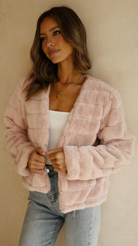 Luxuriöse Damen-Crop-Jacke - Veloura