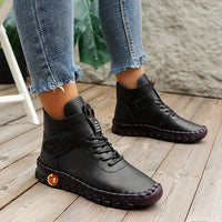 Handgefertigte Komfort-Sneakerstiefel - Amara