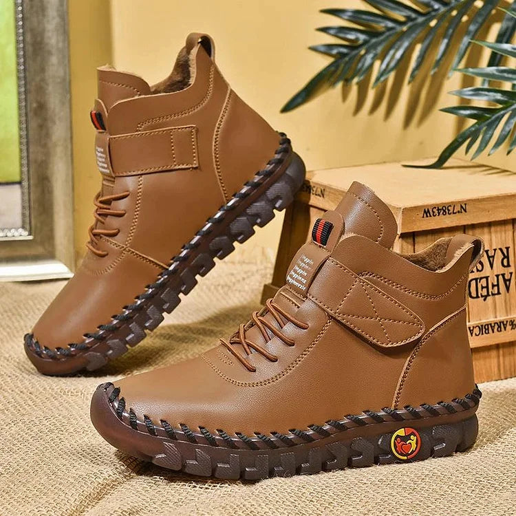 Handgefertigte Komfort-Sneakerstiefel - Amara