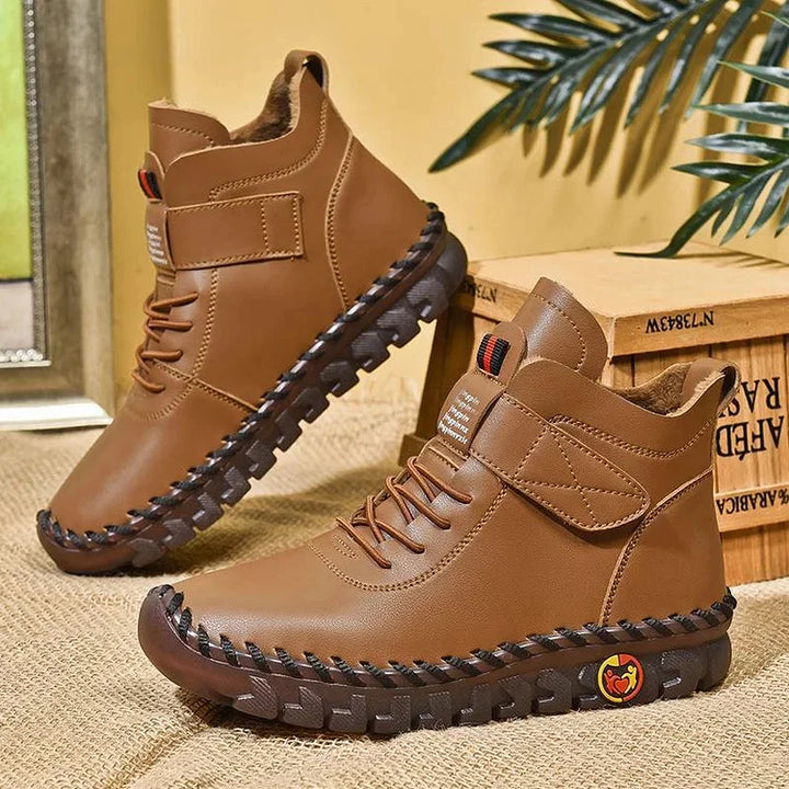 Handgefertigte Komfort-Sneakerstiefel - Amara