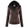 Stilvolle Leder-Sommerjacke für Damen - Elara