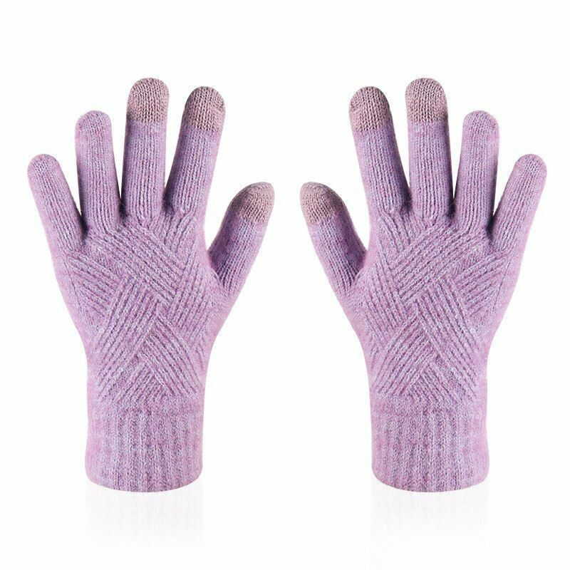 Geraldine Gestrickte Handschuhe | Warm & Vielseitig