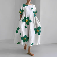 Boho-Blumen-Maxikleid - FloraChic