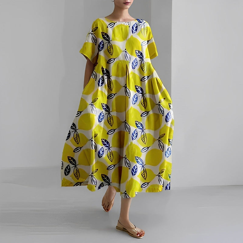 Boho-Blumen-Maxikleid - FloraChic