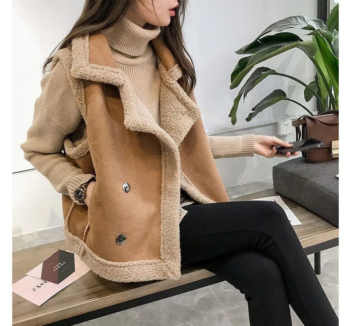 Janet Leren Winter Vest | Stylish & Timeless