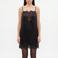 Lace-Trimmed Slip Dress -  Isabel
