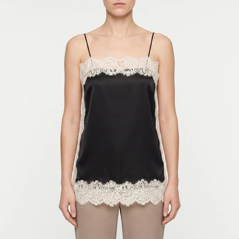 Lace Trim Camisole -  Lois