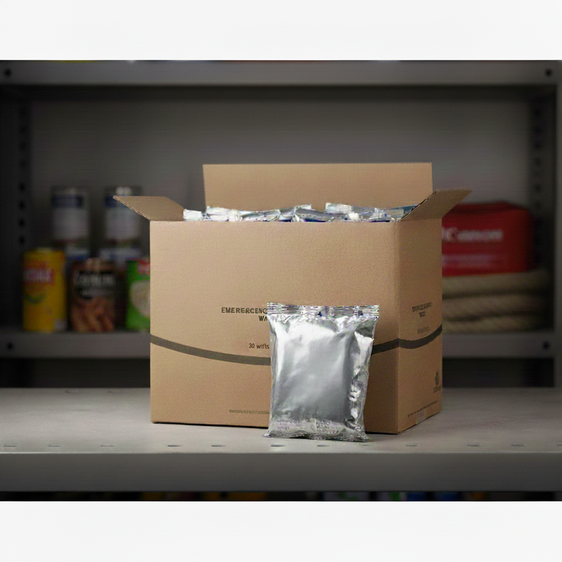 Lang Haltbares Trinkwasser Sachets - ClearReserve