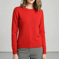 Langarm-Pullover Mit Rundhalsausschnitt - Katrin