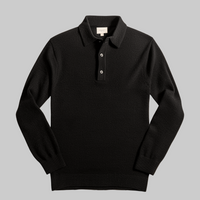 Langärmeliger Polo-Pullover - Tiago