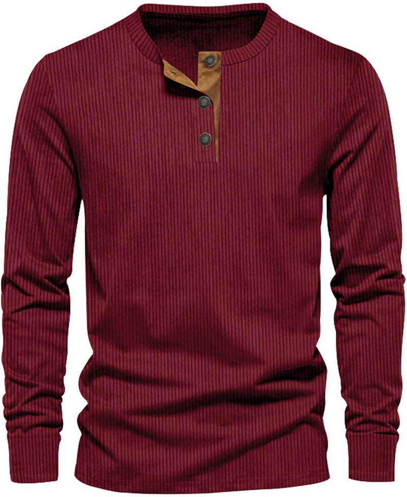 Men's Long-Sleeve T-Shirt | Clean Basic for Everyday Comfort 1